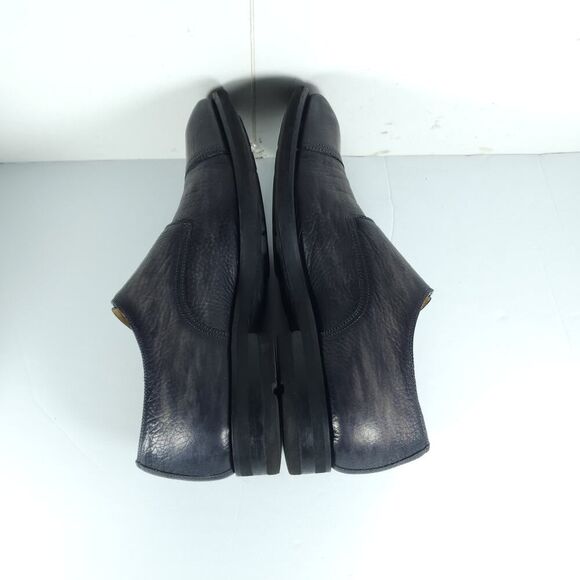 Magnanni Men's Jebor Gray US10,5M Pebbled Leather Double Monk Strap Dress Shoes - Picture 11 of 14